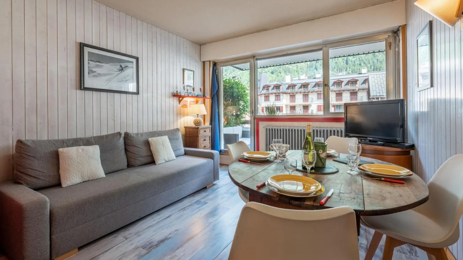 In The Center Of Chamonix With Views Of Mont Blanc Apartamento